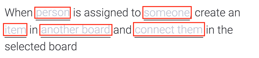 automations options